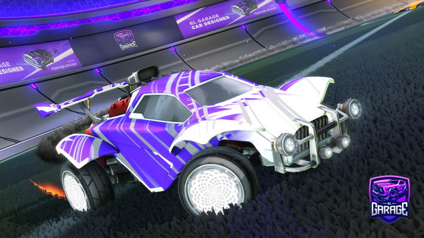 A Rocket League car design from MarnixPro