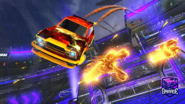 A Rocket League car design from scrambledegg88