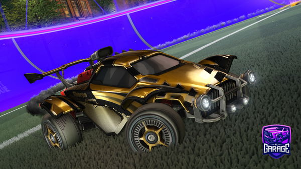 A Rocket League car design from BINBOO132