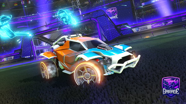 A Rocket League car design from X_pro207