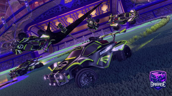 A Rocket League car design from Mazersibs