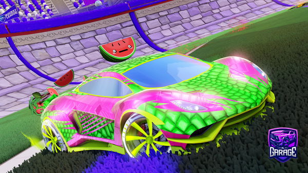 A Rocket League car design from chocogamer29