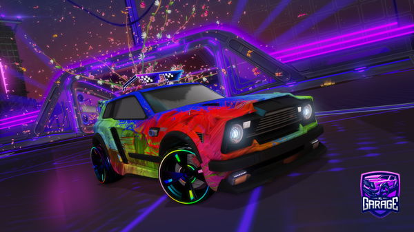 A Rocket League car design from Mrfreestylerman