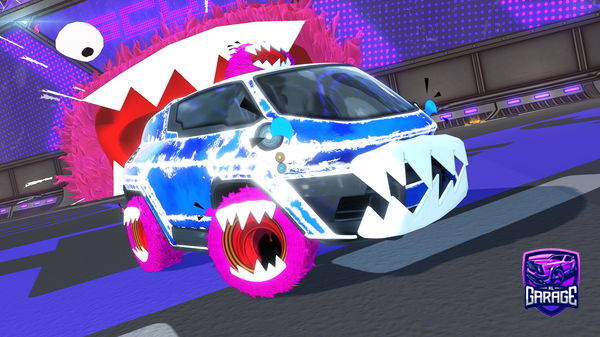 A Rocket League car design from Bogusz