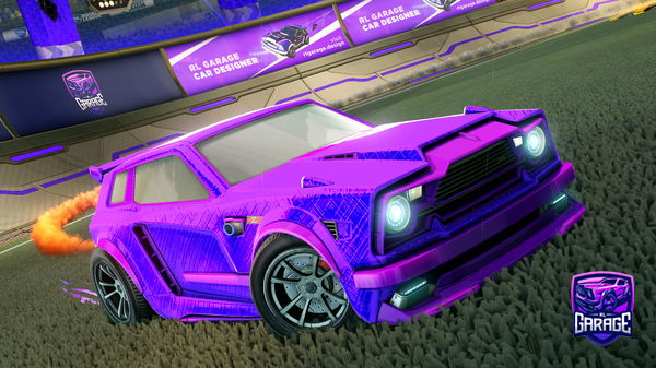 A Rocket League car design from MrCucas