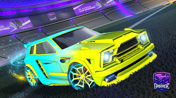 A Rocket League car design from Law07