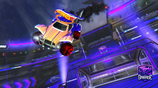 A Rocket League car design from Haid590