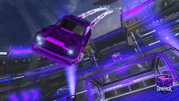 A Rocket League car design from TripleSider