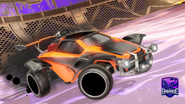 A Rocket League car design from duckieiscool