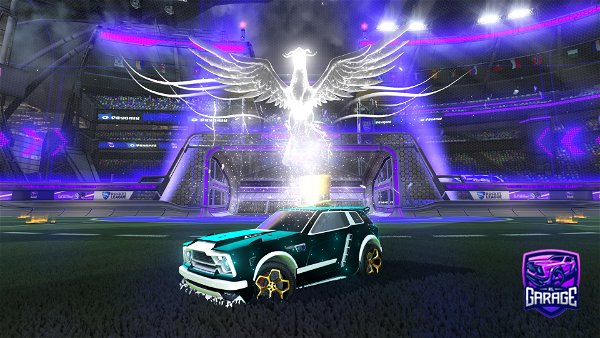 A Rocket League car design from AbsentBison258_ismyepic