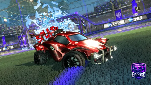 A Rocket League car design from howak