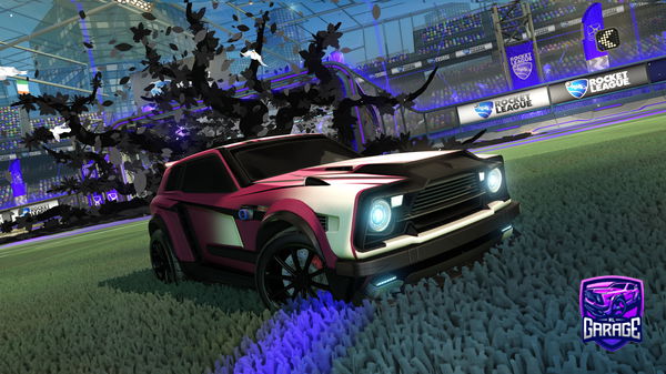 A Rocket League car design from Aviv14k