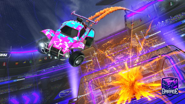 A Rocket League car design from ImWxlsh