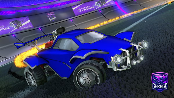 A Rocket League car design from repple