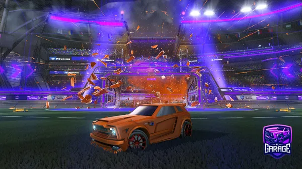 A Rocket League car design from Benplsysrocketleague