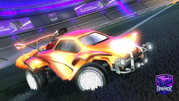 A Rocket League car design from Sebastianteas