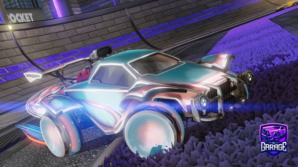 A Rocket League car design from SOLID_Joshie