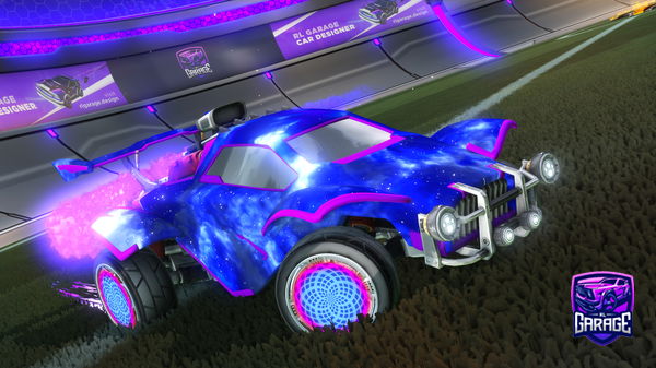 A Rocket League car design from ricottoe