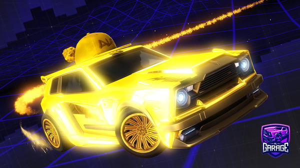 A Rocket League car design from Night_Ninja011