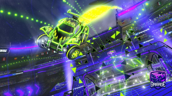 A Rocket League car design from faithtitian