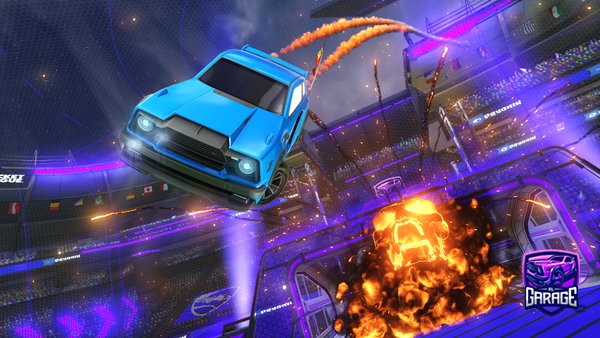 A Rocket League car design from PolMarfil2009