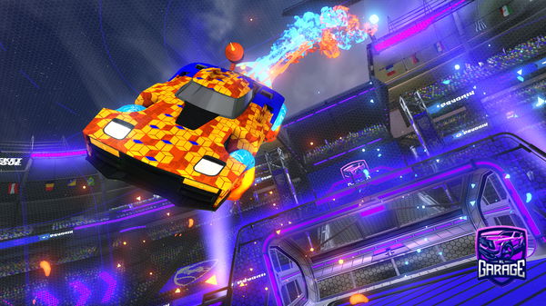 A Rocket League car design from YourFriendJosef