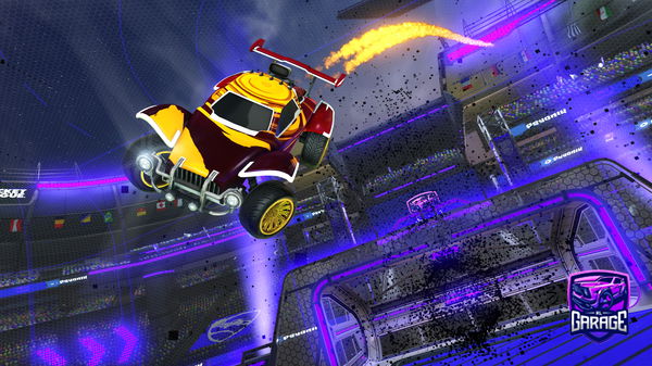 A Rocket League car design from Usergolden538027