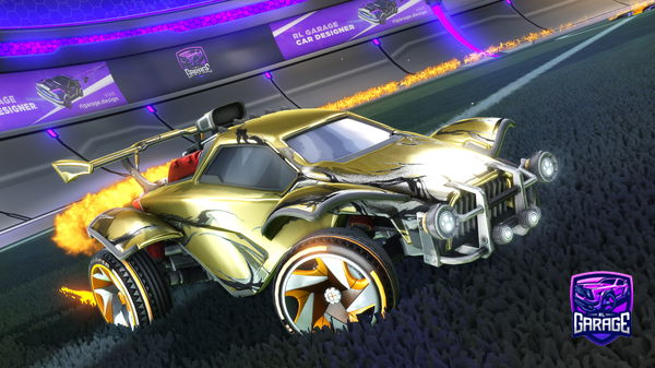 A Rocket League car design from ShootYT