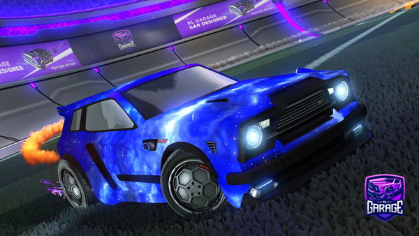 A Rocket League car design from MaikyRomain