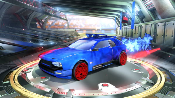 A Rocket League car design from MTGX