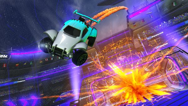 A Rocket League car design from cazzank