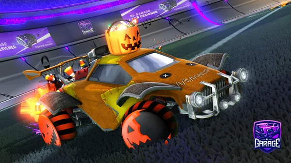 A Rocket League car design from stinkstakstunk