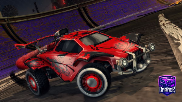 A Rocket League car design from imbassiii