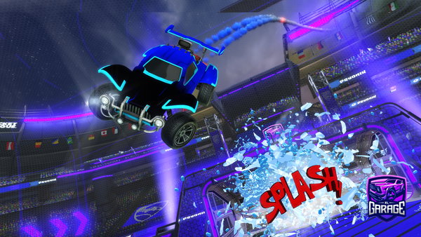 A Rocket League car design from jahil