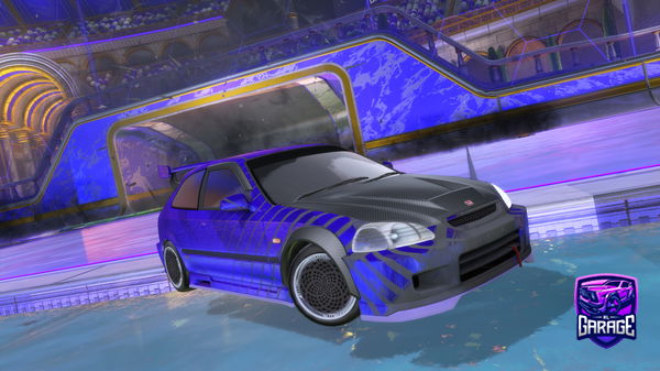 A Rocket League car design from FunkyMunkeyy