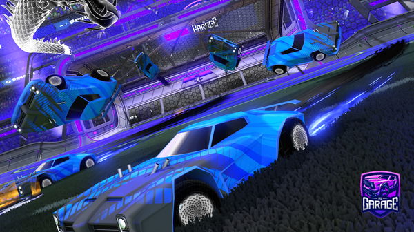 A Rocket League car design from BillyRobbo