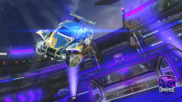 A Rocket League car design from Atrali0n