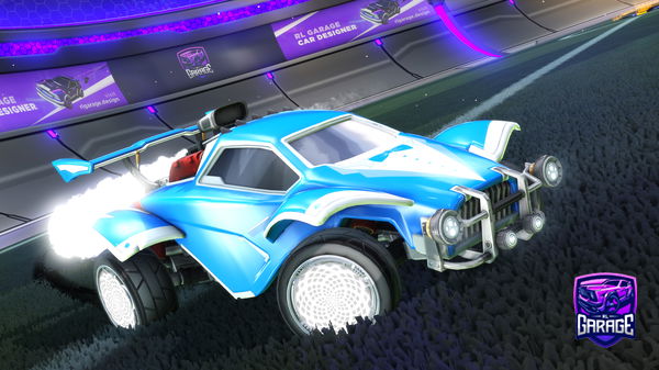 A Rocket League car design from Max33lol33000