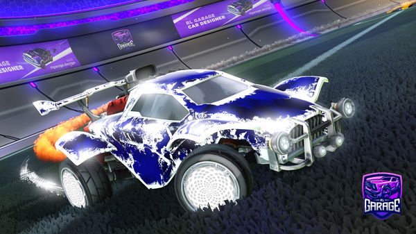 A Rocket League car design from Imsalty