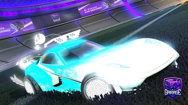 A Rocket League car design from seltomegath