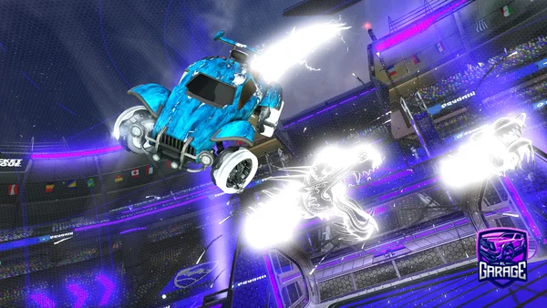 A Rocket League car design from Mando1044