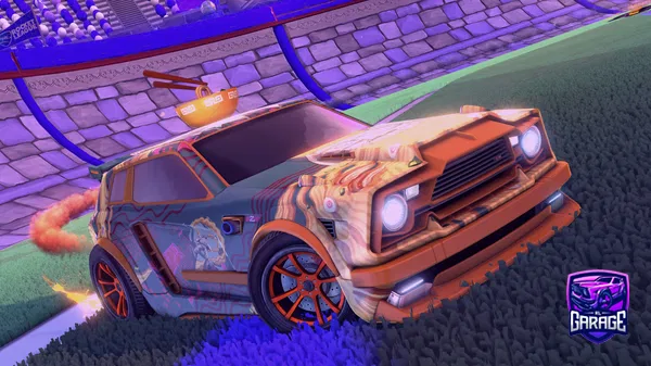 A Rocket League car design from BabooshkaTheMerchant