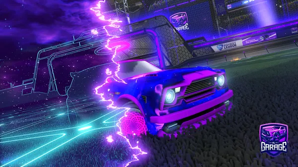 A Rocket League car design from Fennec224