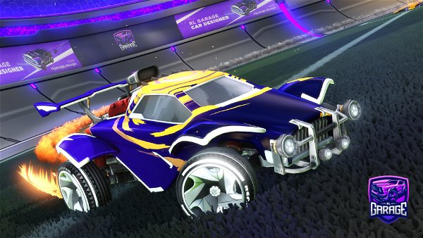A Rocket League car design from Rellboy11