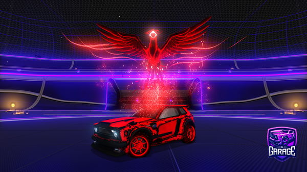 A Rocket League car design from gamingcroc2000