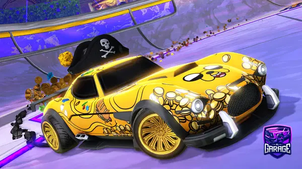 A Rocket League car design from Jonaxy