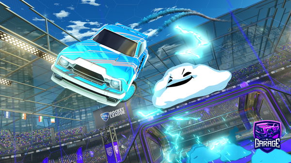 A Rocket League car design from Salchichonmutuero