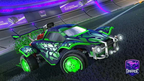 A Rocket League car design from Jordannash555