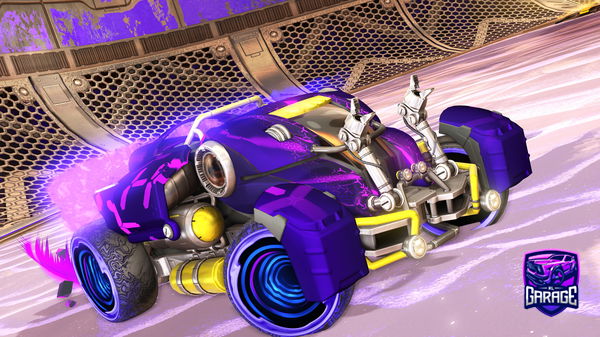 A Rocket League car design from N7uRL