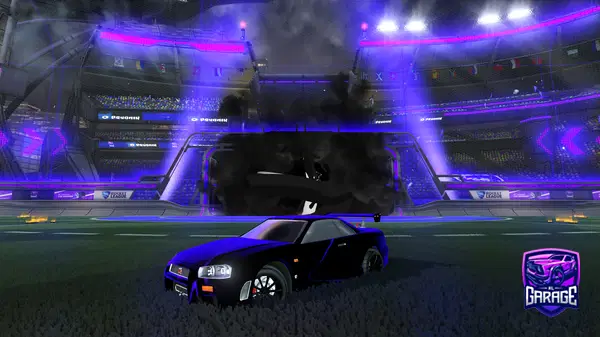 A Rocket League car design from Mexjuve